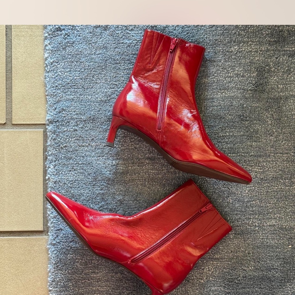 Sezane red boots - Picture 4 of 7